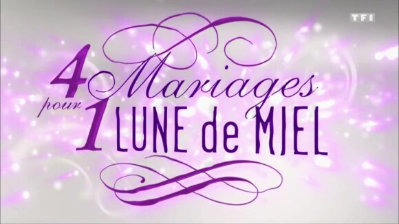 Logo de "4 Mariages pour 1 lune de miel", sur TF1