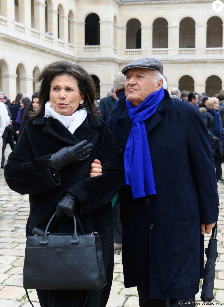 Anne Sinclair et Pierre Nora - Le président de la ...