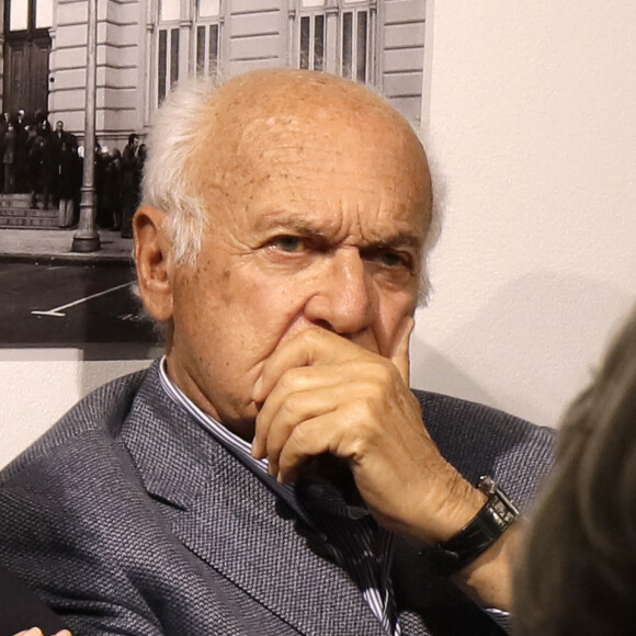 Exclusif - Anne Sinclair et son compagnon Pierre Nora - L'Espace des femmes et Christine Clerc invitent à rencontrer : Suzanne Julliard, Mona Ozouf et Françoise Besse pour un récital "Femmes en poésie de Christine de Pisan à Marguerite Yourcenar " à L'Espace des femmes rue Jacob à Paris. Le 21 septembre 2017 © Cédric Perrin / Bestimage 