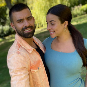 Vincent Queijo et Rym Renom parents d'une petite fille prénommée Maria-Valentina - Instagram