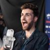 Eurovision 2019 : Victoire du favori venu des Pays-Bas Duncan Laurence, le 18 mai 2019 © Persona Stars via Zuma/Bestimage 