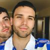 Duncan Laurence et son amoureux Jordan Garfield sur Instagram, août 2020.