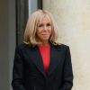Brigitte Macron accueille son homologue mexicaine, la première Dame Beatriz Gutierrez Muller à l'Elysée. Paris © Jacques Witt / Pool / Bestimage