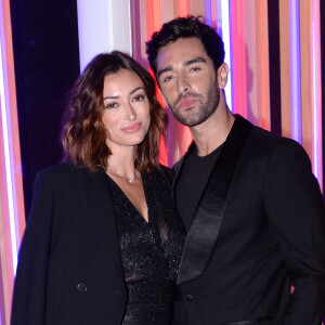 Exclusif - Valentin Léonard et Rachel Legrain-Trapani - Photocall en marge du défilé Etam Live Show à Paris. © Pool Agence Bestimage