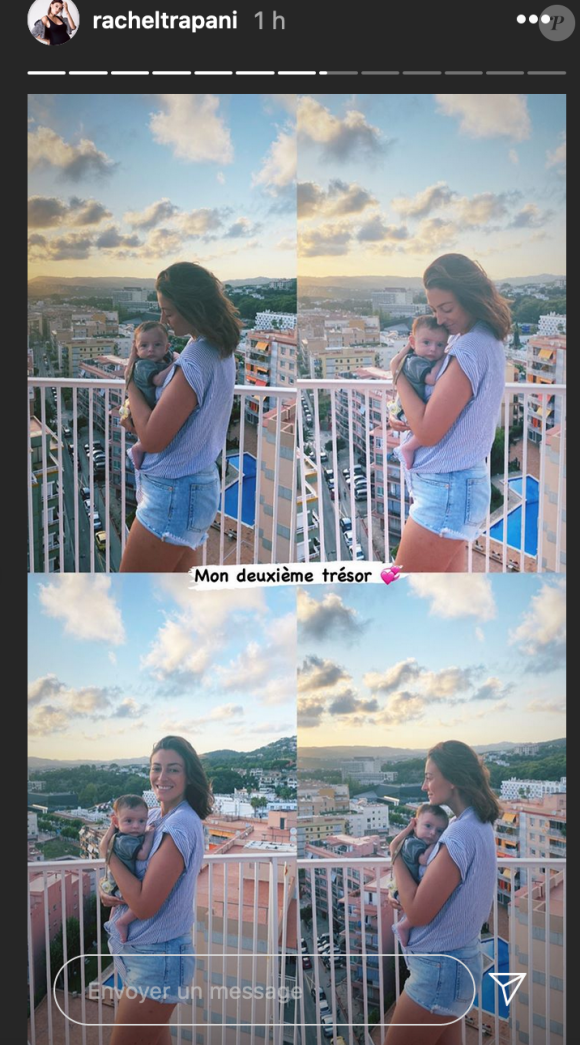 Rachel Legrain-Trapani partage de nouvelles photos de son fils Andrea - Instagram, 27 août 2020