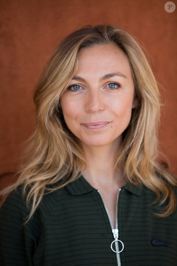 Amélie Etasse au village lors des internationaux de tennis de Roland Garros à Paris, France, le 1 juin 2019. © Jacovides-Moreau/Bestimage