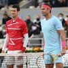 Novak Djokovic - Rafael Nadal remporte la finale homme des internationaux de France de Roland Garros à Paris le 11 octobre 2020. © JB Autissier / Panoramic / Bestimage