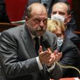 Éric Dupond-Moretti, Garde des Sceaux, ministre de la Justice - Séance de questions au gouvernement à l'assemblée nationale, Paris. © Stéphane Lemouton / Bestimage