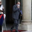 Éric Dupond-Moretti, Garde des Sceaux, ministre de la Justice à la sortie du conseil des ministres du 7 octobre 2020, au palais de l'Elysée à Paris. © Stéphane Lemouton / Bestimage