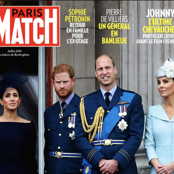Couverture du nouveau numéro du magazine Paris Match