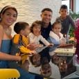 Georgina Rodriguez a fêté ses 26 ans le 27 janvier 2020, entourée de Cristiano Ronaldo, de leur fills Alana Martina et des trois enfants de CR7 Cristiano Jr et les jumeaux Eva et Mateo.