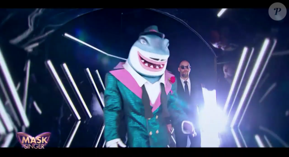 Le Requin, émission "Mask Singer" du 17 octobre 2020.