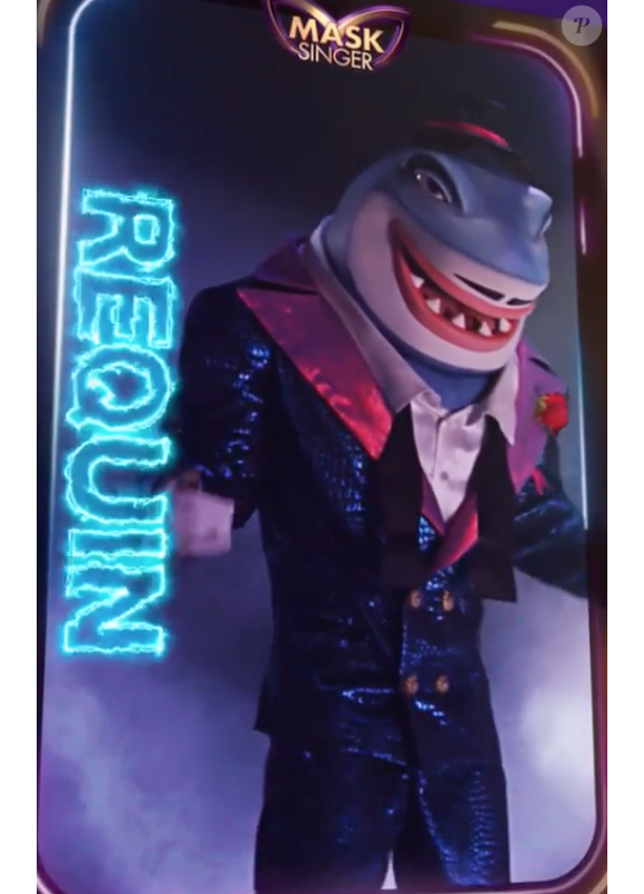 Le Requin, émission "Mask Singer" du 17 octobre 2020.