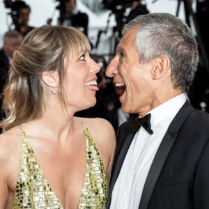 Mélanie Page et son mari Nagui - Montée des marches du film "Les plus belles années d'une vie" lors du 72ème Festival International du Film de Cannes. Le 18 mai 2019 © Jacovides-Moreau / Bestimage