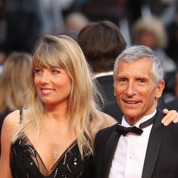 Nagui et sa femme Mélanie Page - Montée des marches du film "Douleur et Gloire" lors du 72ème Festival International du Film de Cannes. Le 17 mai 2019 © Jacovides-Moreau / Bestimage 