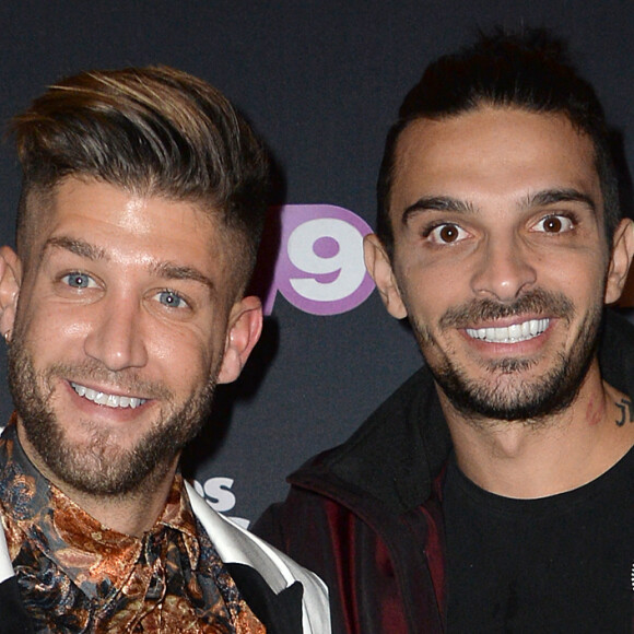 Paga (Anthony Paggini Neuron) et Julien Tanti à l'avant-première de la nouvelle saison de l'émission de télé-réalité "Les Marseillais Asian Tour" au cinéma Gaumont Champs-Elysées à Paris, France, le 13 février 2019. © Veeren/Bestimage