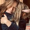La petite Giulia avec sa mère Carla Bruni, sur Instagram le 19 octobre 2020.