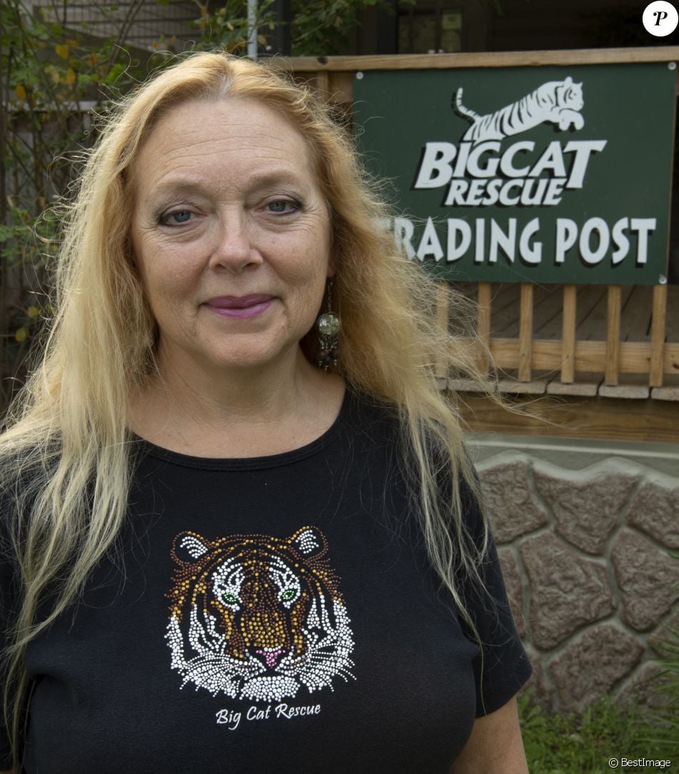 Carole Baskin, fondatrice de Big Cats Rescue, recueille des animaux