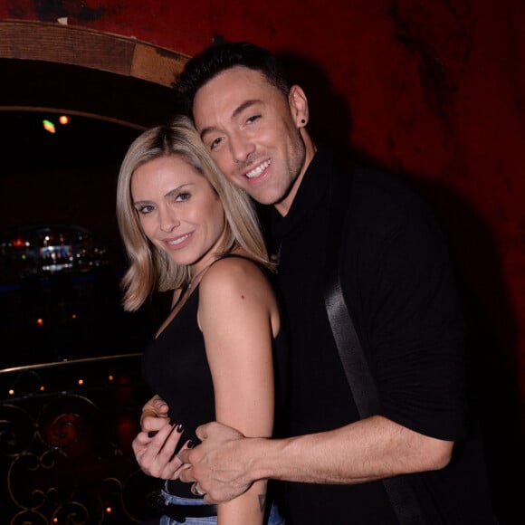 Clara Morgane et Maxime Dereymez lors du cocktail de lancement de la tournée "Entre Nous" by D'pendanse, au Buddha-Bar à Paris, France, le 28 janvier 2020. © Rachid Bellak/Bestimage