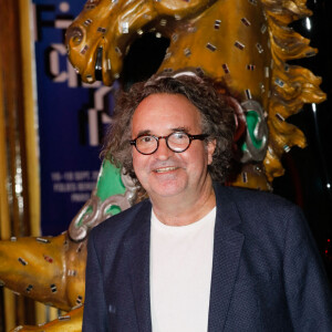 Gregoire Bonnet - Photocall de "Le Mensonge" lors du Festival de la Fiction TV "Edition spéciale - 3 jours à Paris" aux Folies Bergère à Paris, le 18 septembre 2020. © Christophe Clovis / Bestimage