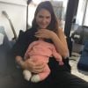 Joyce Jonathan a annoncé la naissance de sa fille Ghjulia sur Instagram, le 7 novembre 2020. Elle est née le 2 novembre. 