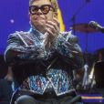 Elton John en concert au WiZink Center à Madrid, le 26 juin 2019.