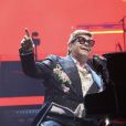 Elton John en concert à l'Accord Hotels Arena dans le cadre de sa tournée "Farewell Yellow Brick Road" à Paris, le 20 juin 2019. © Marc Ausset-Lacroix/Bestimage   