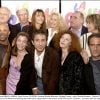 © Serge Arnal/ABACA. 44909-4. Paris-France, 22/4/2003. Actress Sophie Marceau, Brigitte Fossey, actor Claude Brasseur, Daniele Thompson, Sheila O'Connor & Alexandre Sterling attend the party organized for the launch of the DVD movie 'La Boum' , 20 years after the release. 