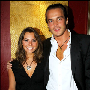 Karl et Marie (finaliste et perdante du "Bachelor") à la soirée de la finale en 2005, chez Régine