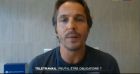 Karl du Bachelor dans le JT de 20h de TF1 présenté par Gilles Boulleau