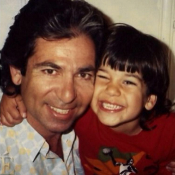 Photo de Robert Kardashian et son fils Robert Jr.