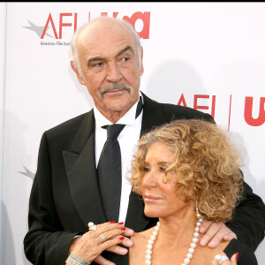 Sean Connery et sa femme Micheline Roquebrune - Archives.