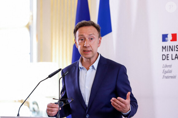 Stéphane Bern - Présentation des 18 projets de la Mission Patrimoine 2020 au ministère de la Culture à Paris le 30 juin 2020. La mission patrimoine confiée à S.Bern contribue à la sauvegarde du patrimoine français dans toute sa diversité. © Jack Tribeca / Bestimage