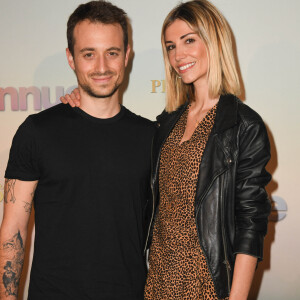 Hugo Clément et sa compagne Alexandra Rosenfeld (Miss France 2006) - Avant-première du film "Mon Inconnue" au cinéma UGC Normandie à Paris le 1er avril 2019. © Coadic Guirec/Bestimage