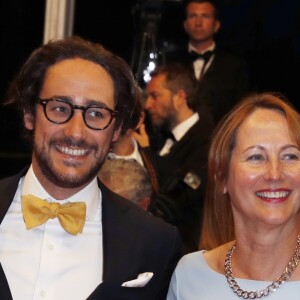 Ségolène Royal, son fils Thomas Hollande, Emilie Broussouloux lors de la montée des marches du film "You Were Never Really Here" lors du 70ème Festival International du Film de Cannes. Le 27 mai 2017. © Borde-Jacovides-Moreau/Bestimage