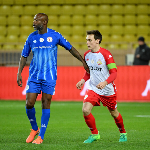 Louis Ducruet durant la première édition de la Fight Aids Cup, un match de football caritatif au stade Louis II le 20 janvier 2020 © Bruno Bebert/Bestimage