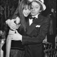 Archives- Serge Gainsbourg et Jane Birkin à la réception de leur mariage.