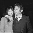  Archives- Serge Gainsbourg et Jane Birkin lors d'une soirée au "Prive" à Paris en 1972.  