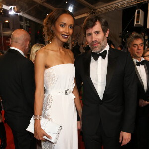 Sonia Rolland et son compagnon Jalil Lespert - Montée des marches du film "Le Redoutable" lors du 70ème Festival International du Film de Cannes. Le 21 mai 2017. © Borde-Jacovides-Moreau/Bestimage