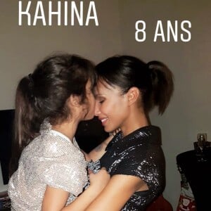 Sonia Rolland et sa fille Kahina sur Instagram en 2018.