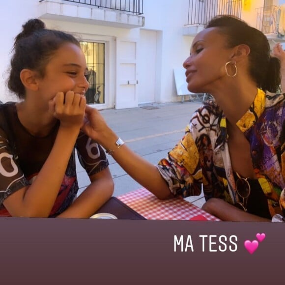 Sonia Rolland et sa fille Tess sur Instagram.