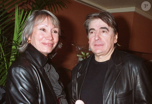 Serge Lama et son épouse Michèle à Bercy.
