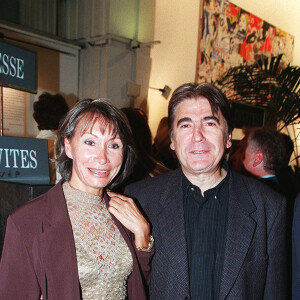 Archives- Serge Lama et de son épouse Michèle.