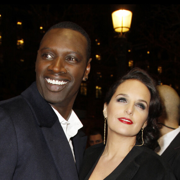 Omar Sy et sa femme Hélène - Archives. 2012