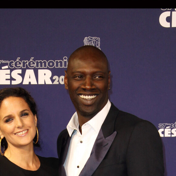 Omar Sy et sa femme Hélène - Archives. 2012