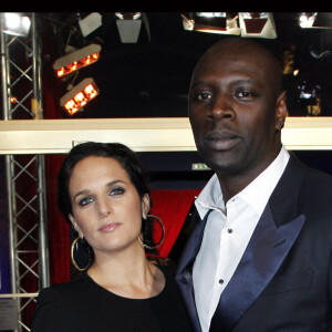 Omar Sy et sa femme Hélène - Archives. 2012