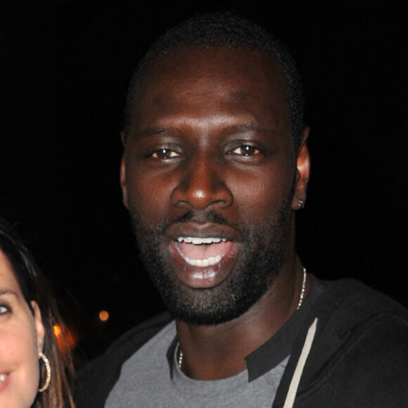 Omar Sy et sa femme Helene - Soiree pour la sortie du jeu "Fifa 14" a la Gaite Lyrique a Paris. Le 23 septembre 2013