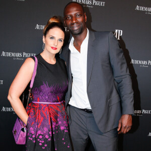 Exclusif - Omar Sy et sa femme Hélène - La maison Audemars Piguet a célébré le lancement de la nouvelle Millenary Femme au Carreau du Temple à Paris le 6 juillet 2015 .