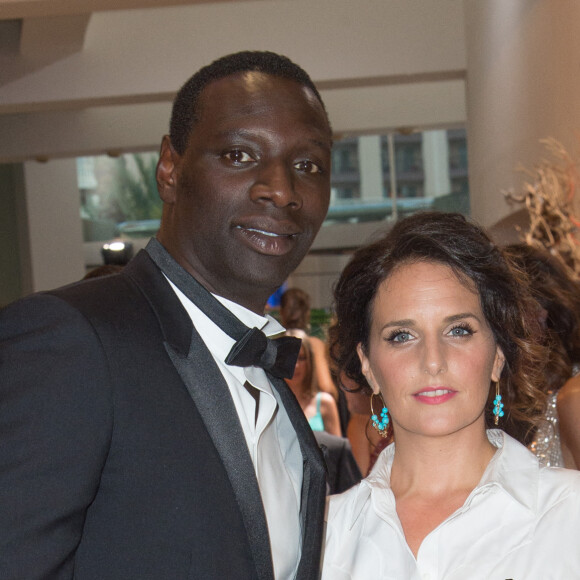 Omar Sy et sa femme Hélène - Arrivées - 68ème gala de la croix rouge Monégasque dans la salle des Etoiles du Sporting Monte-Carlo à Monaco, le 23 juillet 2016. © Palais Princier/Pierre Villard/Monte Carlo Société des Bains de Mer via Bestimage 