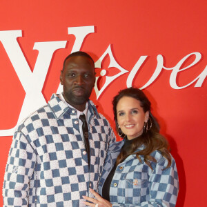 Omar Sy et sa femme Hélène Sy - Photocall du Défilé de mode Louis Vuitton Homme, Collection Automne-Hiver 2024/2025 dans le cadre de la Fashion Week de Paris, France, le 16 Janvier 2024. © Bertrand Rindoff / Bestimage  Photocall of the Louis Vuitton Men's Fashion Show, Fall-Winter 2024/2025 Collection as part of Paris Fashion Week, France, January 16, 2024 